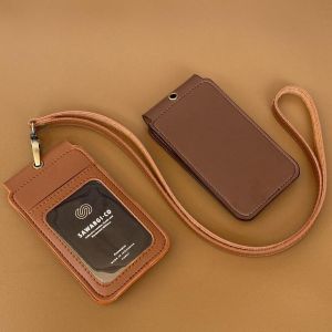 ID Card Holder Kulit Magnet Flip 2 sisi by Sawargico - Reski