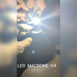 Led H4 Macrone MC6 Lampu Utama Putih Super Terang