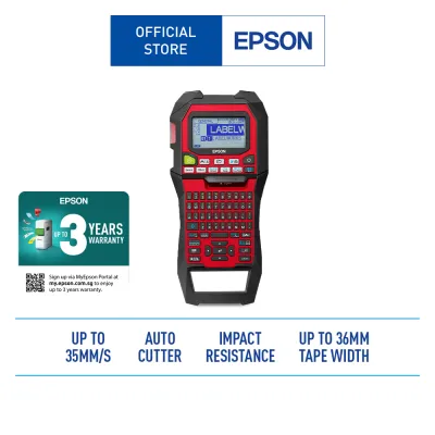 Epson LabelWorks LW-Z900FK High-Speed Industrial Label Printer with Auto Cutter and Impact Resistance New