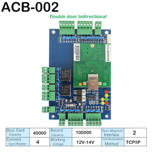 Boland Access Control Board Panel TCP/IP Network 1/2/4 Door Controller RFID Access Control System Software DC12V Power Supply Box