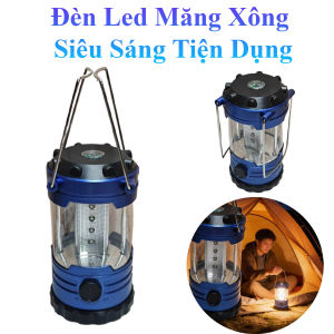 Đèn Led Măng Xông 12 Bóng Siêu Sáng Dùng 3 Pin Aa (Không Bao Gồm Pin)