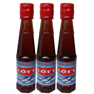 Combo 6 chai - Nước mắm cốt cá cơm truyền thống Nhỉ cốt y nguyên chất 42N Chai pet 250ml Pha chế làm nước chấm.
