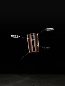 LODER ECOCO 320ml Thickened Mouthwash Cup Bathroom Gargle Cup Toothbrush Rinse Cup