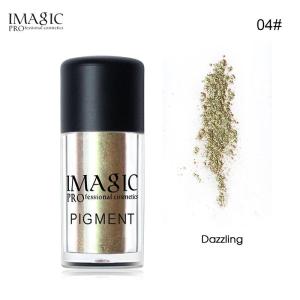 IMAGIC New Arrival Glitter Eyeshadow Metallic Loose Powder Waterproof Shimmer Pigments Colors Eye Shadow Makeup