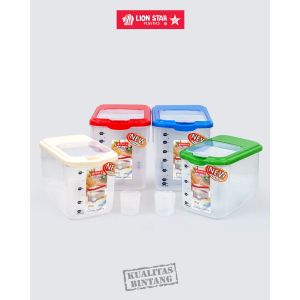 tempat beras Oriza Rice Box 12.5 kg Lionstar / RB-17