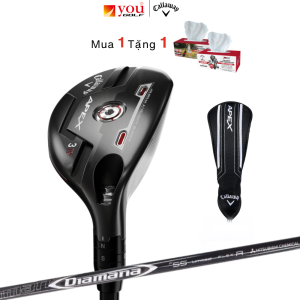 (Chính Hãng) Gậy Golf Hybrid/ Rescue/ Utility Callaway Apex Số 3 Số 4 Và Số 5 Cho Nam - Gậy Golf Nhật Hot Nhất 2021