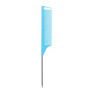 MISSUP Fine Tooth Pointed Tail Hair Styling Comb Anti-static Barber Accessories Steel Tip Tail Comb Quality Steel  Pin Tip Brush Professional Hair Comb Barber