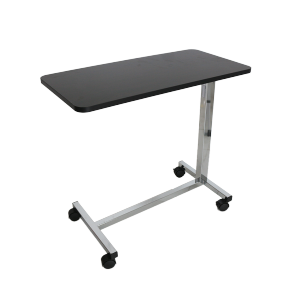 Abloom x Yuwell โต๊ะคร่อมเตียง หน้าไม้อัด กันน้ำ ปรับสูงต่ำได้ Overbed Table รุ่น YU610