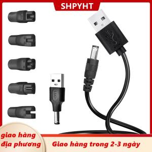 [COD] SHPYHT Giao hàng địa phương 8 pcs Dây điện 5V thay thế sạc USB Adapter Cáp DC chuyển đổi phổ quát cho tất cả các loại máy cạo râu điện tóc Cắt