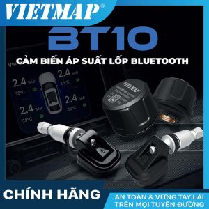 Cảm biến áp suất lốp Bluetooth Vietmap BT10 + KM bản quyền Vietmap Live 12 tháng