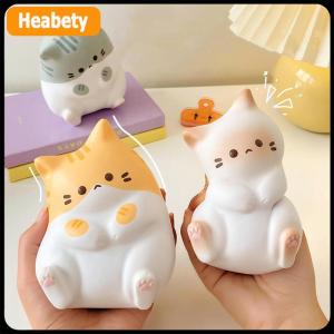 【2-3 ngày giao hàng】 Mèo mới giảm căng thẳng Squishy Đồ chơi PU chậm tăng bóp Antistress bóng phim hoạt hình bảng đồ trang trí Squishy giảm căng thẳng Đồ chơi