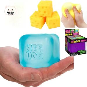 Squishy Stress Ball Anxiety Stress Relief ice Cube Slow Rising Sparkling maltose fidget squeeze decompression Adult Kids Toy Gift