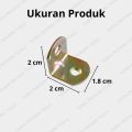 SIKU RAK VERSENG 2x2 cm / PLAT SIKU L BESI 20x20 mm. 