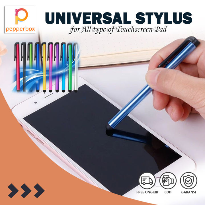STYLUS PEN UNIVERSAL MINI FOR ALL TOUCHSCREEN TYPE HP IPAD TABLET LAPTOP  APPLE ADVAN HUAWEI SAMSUNG LENOVO SMARTPHONE Lazada Indonesia