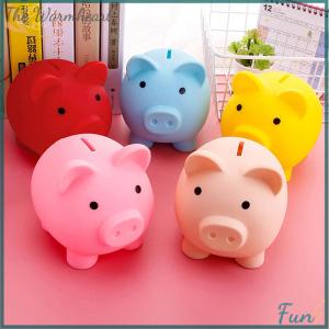 【The Warmheart】 Small Piggy Bank Money Boxes Home Decor Money Saving Box Children Piggy