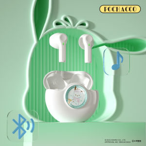100% Authentic Sanrio Cinnamoroll Wireless Bluetooth Earphone V5.3 HIFI Sound Earphones with mic Original High Quality Sports Headset Melody Noise Cancellation TWS Wireless Earbuds for IOS Android Phone Birthday Gift Pochacco EJ-100