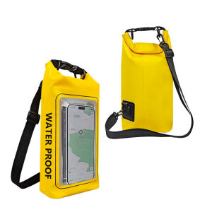 BEXON Hub    2L/5L waterproof bag Outdoor crossbody bag PVC swimming waterproof bag mobile phone bag Swimming waterproof bag folding waterproof bag 2L dry bag sports accessories