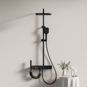 shower set kamar mandi termostatik abu-abu