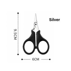 Portable Fishing Scissors Folding Scissors Multi-function Leather Fishing Tool Folding Scissor Heavy Duty Travelers Scissor