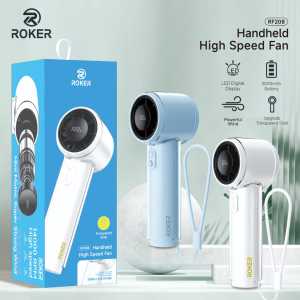 ROKER 2025 KIPAS ANGIN MINI PORTABLE BERKECEPATAN TINGGI RF208 14000RPM