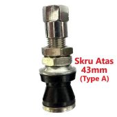 Motor Tyre Tubeless Valve Aluminium Kepala Angin Kereta Valve Tayar Kereta Motor Tubeless Tyre Valve Tiub