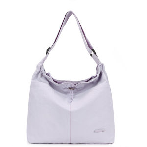 GStar Large Capacity Sling Bag Women Korean Niche Leisure Tote Bag All-match Lightweight Drawstring Shoulder Bag