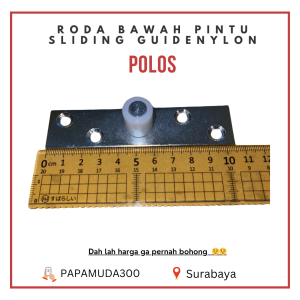 Roda Bawah Pintu Sliding Guide Pintu Geser NYLON