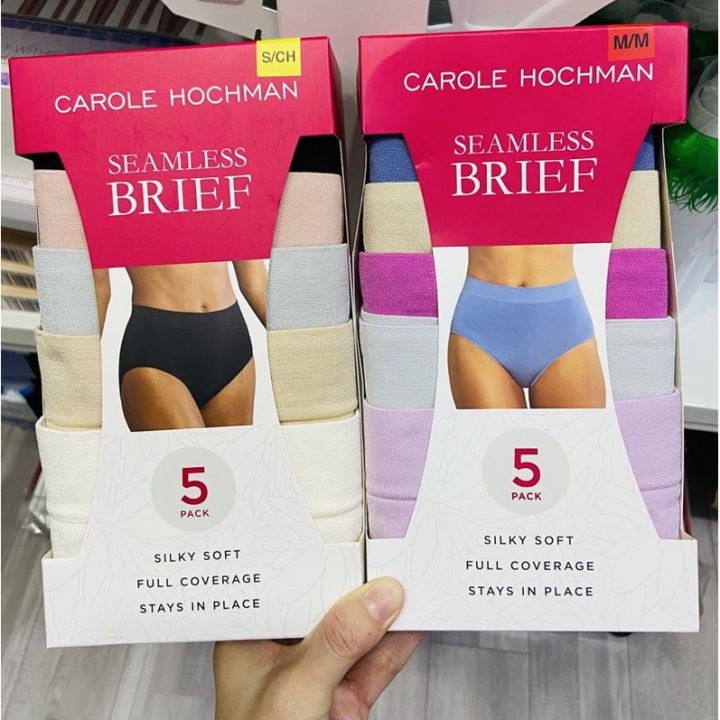 BILL Us] New Model SET 5 Genuine CAROLE HOCHMAN Underwear nyd