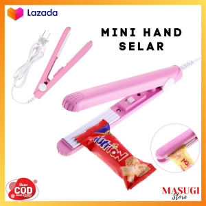 Mini Sealer Hand Heat Plastik Sealing Machine 20W Taffware/Alat Press Plastik Kecil Murah Impor Portable