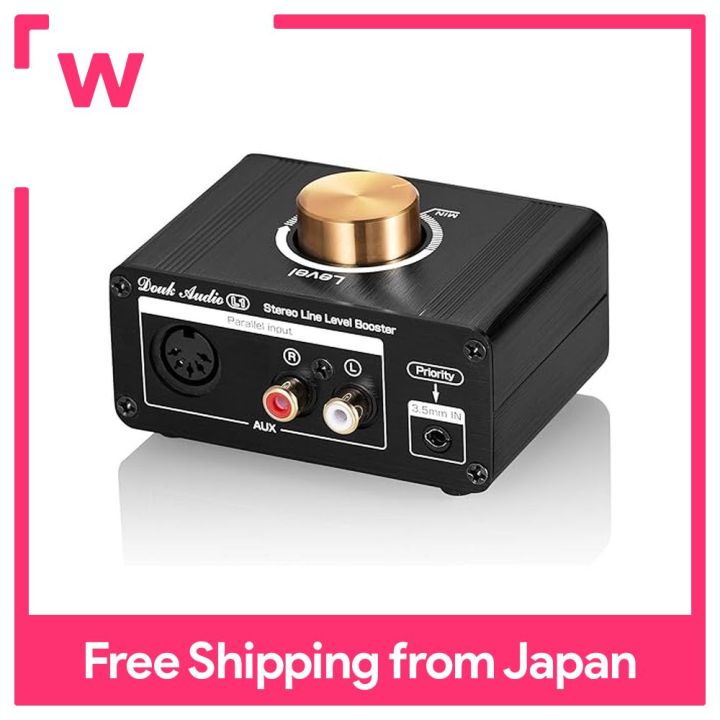 Douk Audio L1 Mini Stereo Line Level Booster Amplifier Audio Preamp ...