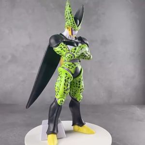 28cm Anime Dragon Ball Standing Posture Cell GK Action Model Doll Figure Cartoon Scene Toy Statue Peripheral Toy Decoration Gift