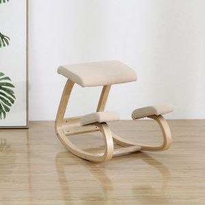 Original Kneeling Chair Stool Ergonomic Correct Posture Knee Chair Anti-myopia Chair Wooden Home Office Furniture