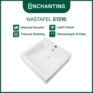 Wastafel Cuci Tangan Keramik Europe Enchanting E1316S