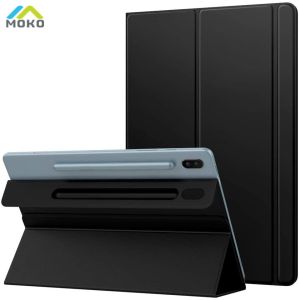 MoKo Ốp Folio Thông Minh Phù Hợp Với Samsung Galaxy Tab S6 10.5 2019 Ốp Đứng Vỏ Thông Minh Mỏng Hấp Thụ Từ Tính Tự Động Đánh Thức/Ngủ Cho Galaxy Tab S6 10.5 Inch SM-T860/T865