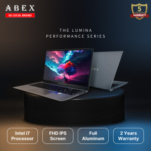 ABEX LUMINA AX59 / i7-13620H / Slim & Lightweight 15" FHD Laptop / 32GB RAM / 1TB SSD / SG Local Brand