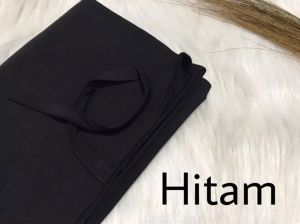 HIJAB BERGO JERSEY KOREA SERIA TALI/BERGO JERSEY DAILY POLOS TALI (Size XL)