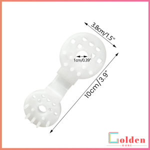 Golden ตัวล๊อคแสลนวงกลม 10 ชิ้น ตัวหนีบสแลนแบบพลาสติก ทำหลังคากันแสง Shade Cloth Plastic Clips