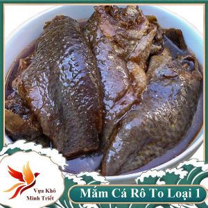 Mắm Cá Rô Loại Đặc Biệt Thơm Ngon Không Quá Mặn- VỰA KHÔ MINH TRIẾT( 1KG 200GR)