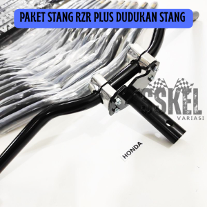Paket stang rzr plus dudukan stang honda yamaha suzuki full set terbaru