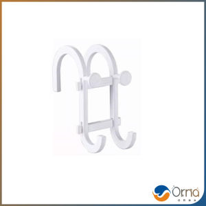 Orna ตะขออเนกประสงค์ ที่วางโทรศัพท์มือถือ ที่แขวนผ้าเช็ดตัว ไม่ต้องเจาะผนัง ตะขอ 1 ชิ้น Hooks