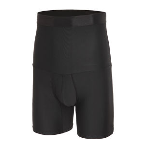 JHHB Mens Shapewear Tummy Control Shorts High Waist Trainer Body Shaper Panties Belly Slimming Underwear Compression Girdle