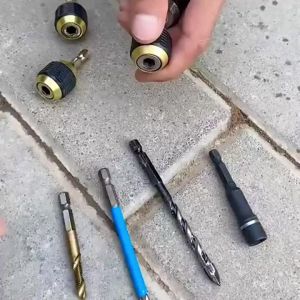 1pcs Screw DrillQuick Change LockMagnetic Drill Bit ExtenderDrill Bit Holder With Hexagonal Shank