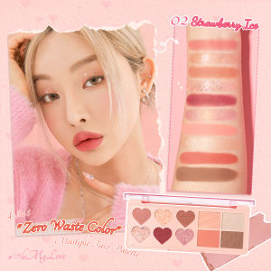 PINKFLASH Multiple Eyeshadow Blush Highlighter Contour 4 in 1 Long-lasting Waterproof  zero waste color" Face Palette
