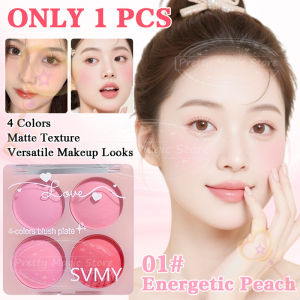 (BUY 1 TAKE 1) 4-Color Eyeshadow Palette + Makeup Brush Set ：Long-Lasting Waterproof Sweatproof Highly Pigmented Matte Texture Sheer And Natural Finish，Suitable For Makeup Artists And Beginners