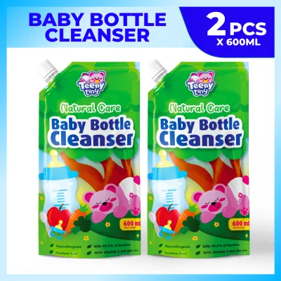 1.2 LITERS Teeny Tiny Baby Bottle Cleanser - BBC 600mL - 2PC BUNDLE GREEN 2PCS