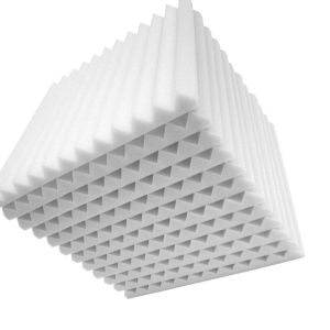 12/24pcs 300x300x25mm Studio Acoustic Foam Panel Soundproof Wall Sound Absorption Treatment Panel Sponge Sealing Strip For Ktv Room