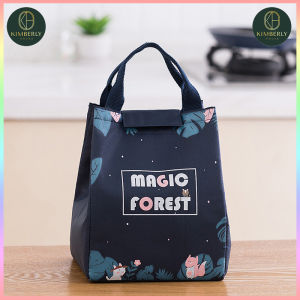 SHOP Tas Bekal Lunch Bag Dewasa Anak Sekolah Cooler Bag Insulated  / Tas Bekal / Tas Kantong Asi / Canvas Bag