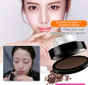 Eyebrow Powder Stamper Eyebrow Paste Women Waterproof Long Lasting/No Smudge Sweatproof Brow Makeup For Beginners Daily Use