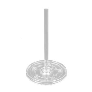 Rotating Yarn Spool Holder Clear ABS Yarn and Thread Holder Rotating Yarn Holder Yarn Dispenser for Knitting Crocheting