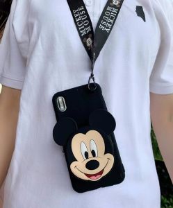 Mickeymouse Minimouse Wallet Cartoon Silicon case Huawei Y7 Y9 Y9 prime Y9S Realme 5 5i Realme 6i C3 C12 C15 C25 Vivo Y11S Y12A Y12S Y20 Y20i Y15A Y15S Y91 Y93 Y95 Y91C Y11 Y12 Y15 Y17 S1 Oppo A15 A15S A35 A5 A9 2020 A3S A12e A5S A12 A7 F9 F11 F11pro